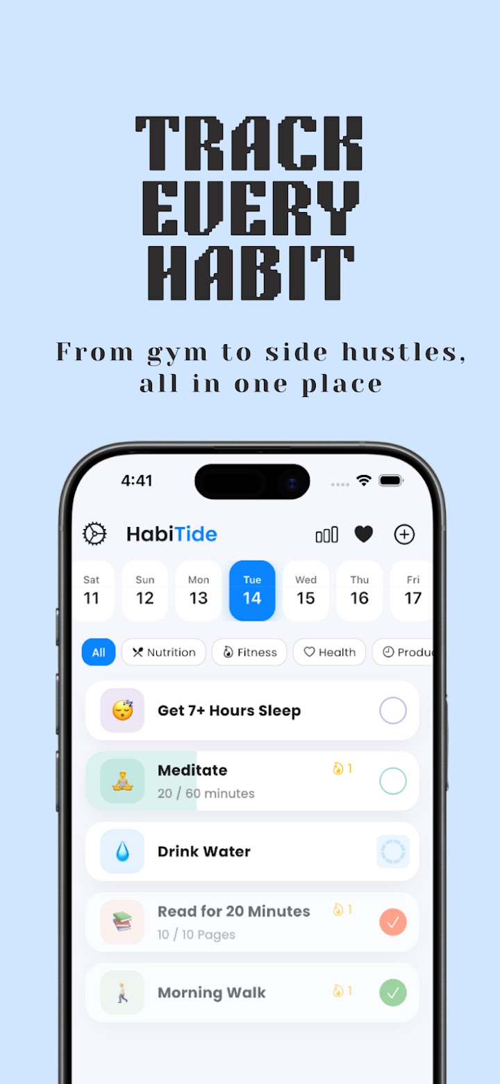 Habitide screenshot 1